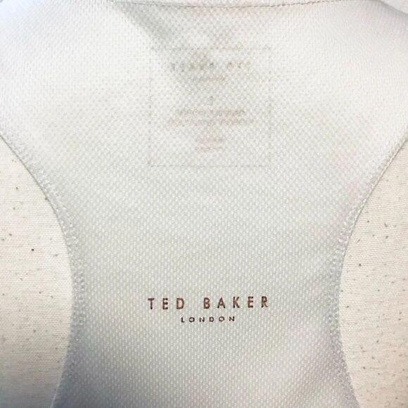 Ted Baker London Marina Mosaic Tank Vest‎ Top  mixed Media/ Waffle Knit Large - Picture 8 of 11